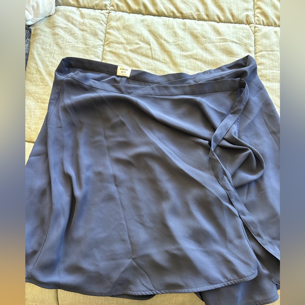 Sunday best wrap skirt